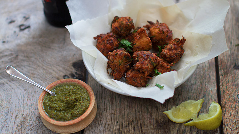 Courgette and Onion Pakora | Hari Ghotra