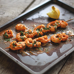 Tandoori Prawn Skewers