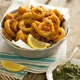 Squid Pakora 